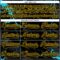 Custom Black Blue-Yellow Lightning Hockey Lace Neck Jersey