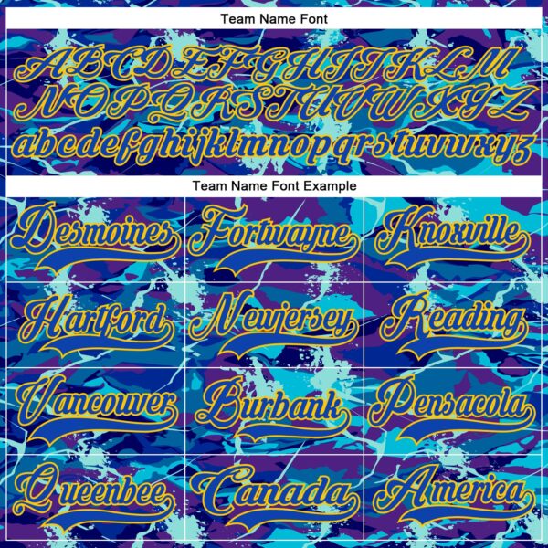 Custom Blue Thunder Blue-Yellow Lightning Hockey Lace Neck Jersey