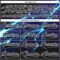 Custom Black Blue-White Lightning Hockey Lace Neck Jersey