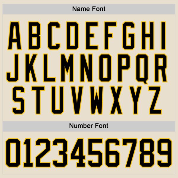 Custom Cream Black Yellow Red-Blue Plaid Hockey Jersey