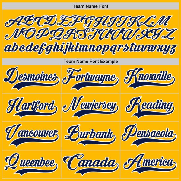 Custom Gold Navy Pink Black-White Plaid Hockey Jersey