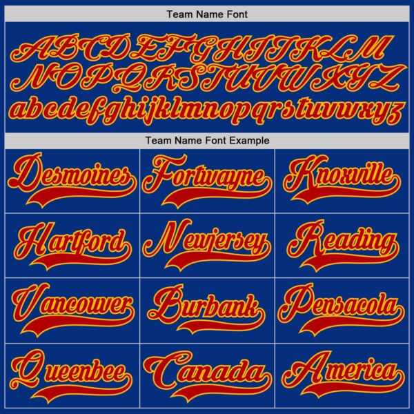 Custom Royal Red Blue-Gold Plaid Hockey Jersey