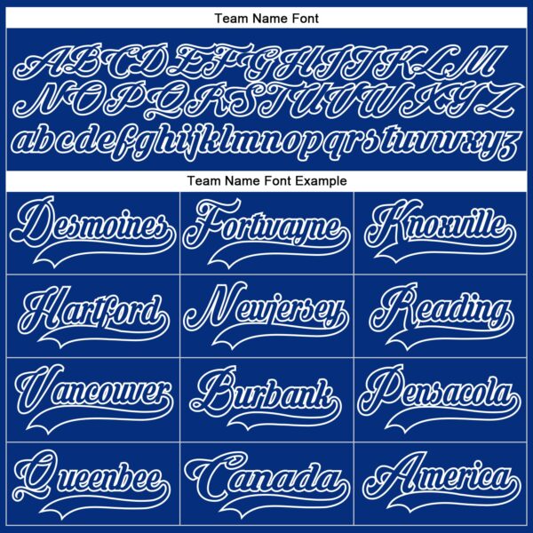 Custom Royal White Plaid Hockey Jersey