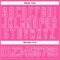 Custom Pink White Plaid Hockey Jersey