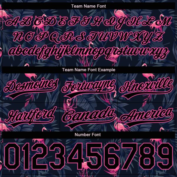 Custom Black Pink 3D Pattern Flamingo Authentic Basketball Shorts