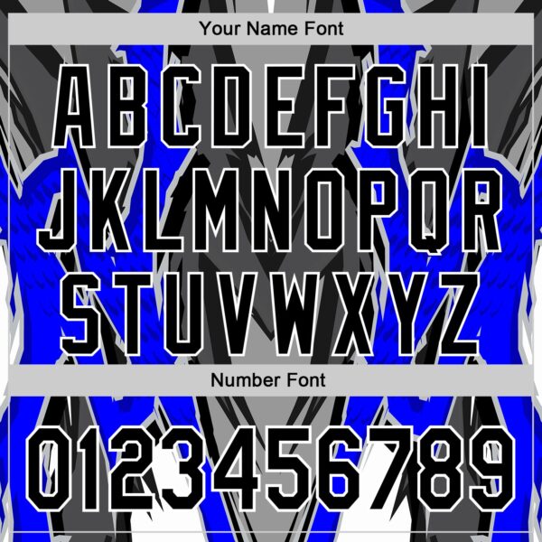 Custom White Black Gray-Blue Car Racing Formula Auto Motorsport Authentic Baseball Jersey