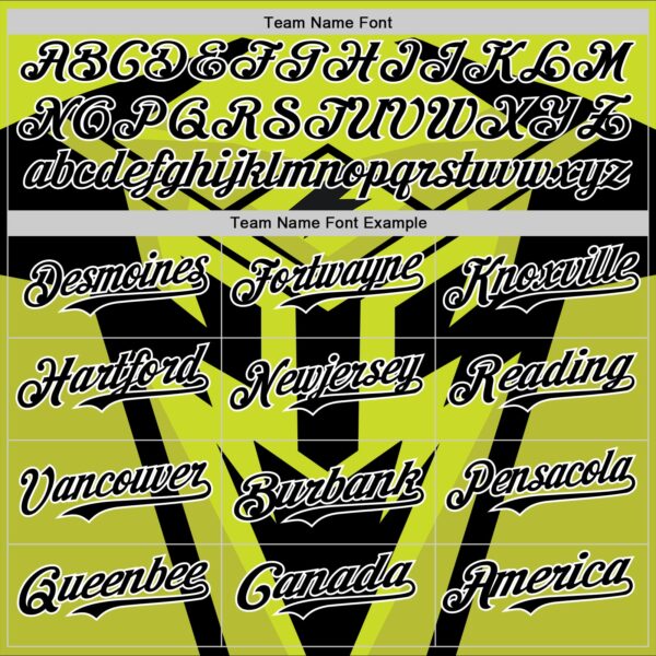 Custom Black White-Green Car Racing Formula Auto Motorsport Authentic Baseball Jersey