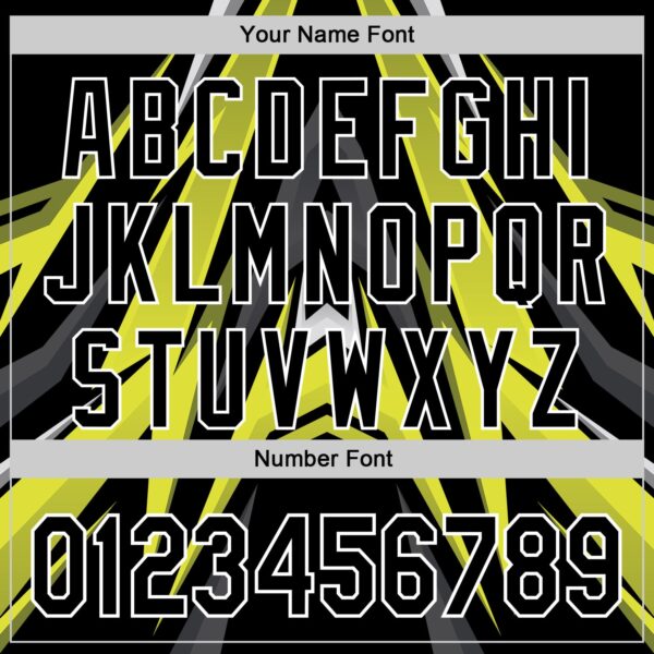 Custom Black White Green-Gray Car Racing Formula Auto Motorsport Authentic Baseball Jersey