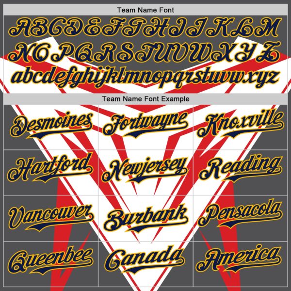 Custom Steel Gray Navy Gold White-Red Car Racing Formula Auto Motorsport Authentic Baseball Jersey