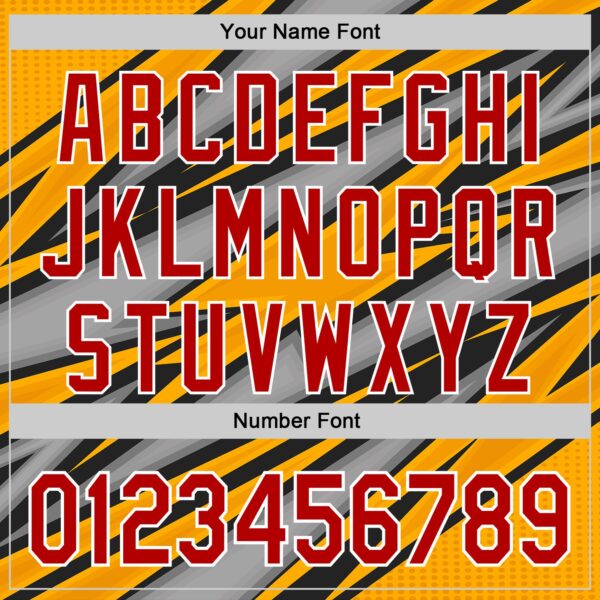 Custom Black Red White Yellow-Gray Car Racing Formula Auto Motorsport Authentic Baseball Jersey