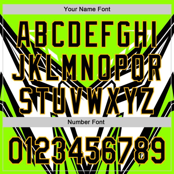 Custom Black Gold Green-White Car Racing Formula Auto Motorsport Authentic Baseball Jersey