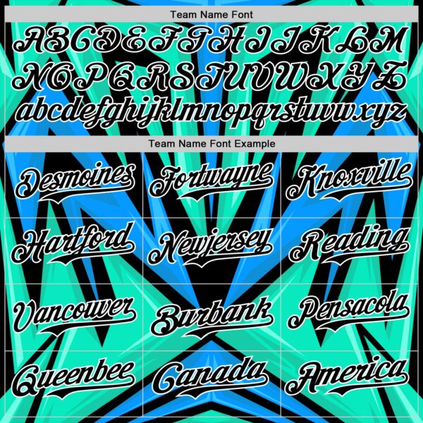 Custom Black White Aqua-Purple Car Racing Formula Auto Motorsport Authentic Baseball Jersey