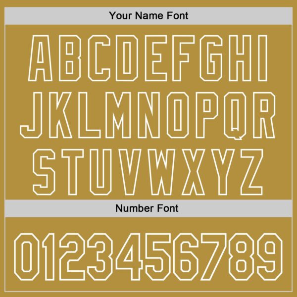 Custom White Black Pinstripe Old Gold Texas City Edition Authentic Baseball Jersey