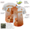 Custom White Texas Orange Texas Guitar City Edition Authentic Baseball Jersey