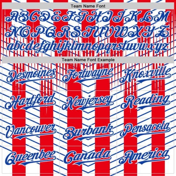 Custom Red Thunder Blue-White Texas Flag Stripe City Edition Authentic Baseball Jersey