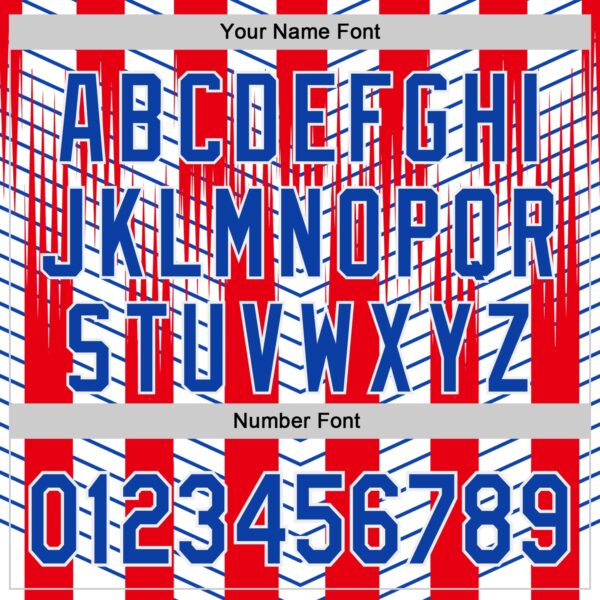 Custom Red Thunder Blue-White Texas Flag Stripe City Edition Authentic Baseball Jersey