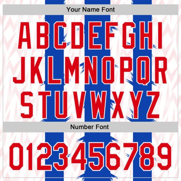 Custom Blue Fire Red-White Texas Flag Stripe City Edition Authentic Baseball Jersey