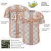Custom White Texas Orange Texas Flag Stripe City Edition Authentic Baseball Jersey