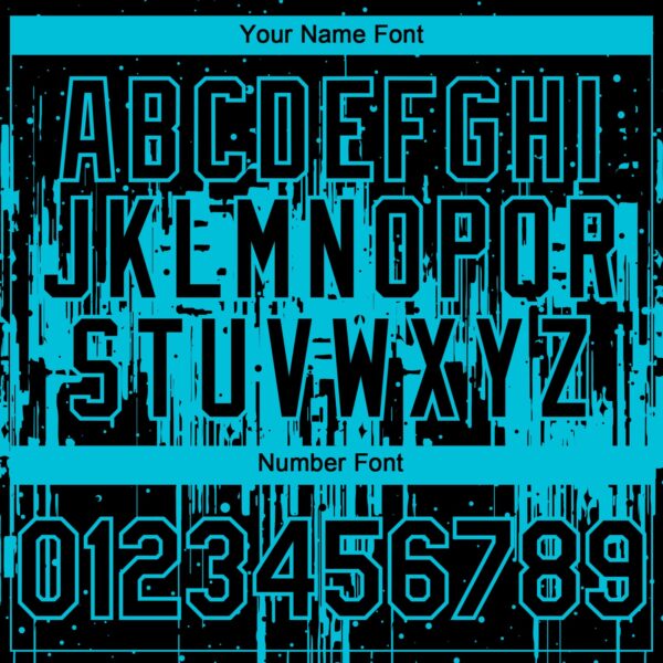 Custom Black Lakes Blue Dripping Splatter Paint Authentic Baseball Jersey