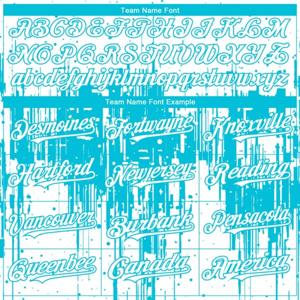 Custom White Lakes Blue Dripping Splatter Paint Authentic Baseball Jersey