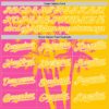 Custom Yellow Pink-White Hawaii Palm Trees Tropical Coconut Authentic Baseball Jersey
