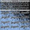 Custom Black Light Blue-White Abstract Fragment Splatter Authentic Baseball Jersey
