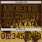 Custom Brown Old Gold Abstract Splatter Grunge Authentic Baseball Jersey