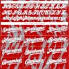 Custom Red White-Gray Splatter Torn Sharp Brush Stroke Authentic Baseball Jersey