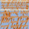 Custom Light Blue Bay Orange-Cream Splatter Torn Sharp Brush Stroke Authentic Baseball Jersey
