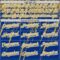 Custom Royal Old Gold-White Distressed Scratch Brush Stroke Authentic Baseball Jersey