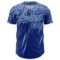Custom Royal Light Blue-White Distressed Scratch Brush Stroke Authentic Baseball Jersey
