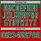 Custom Red Kelly Green-White Distressed Scratch Brush Stroke Authentic Baseball Jersey