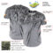 Custom Gray Black Distressed Scratch Brush Stroke Authentic Baseball Jersey