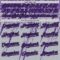 Custom Gray Purple-Black Distressed Scratch Brush Stroke Authentic Baseball Jersey