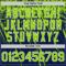 Custom Navy Neon Green-White Distressed Scratch Brush Stroke Authentic Baseball Jersey