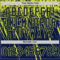 Custom Navy Neon Yellow Distressed Scratch Brush Stroke Authentic Baseball Jersey