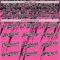 Custom Pink Black-White Distressed Scratch Brush Stroke Authentic Baseball Jersey