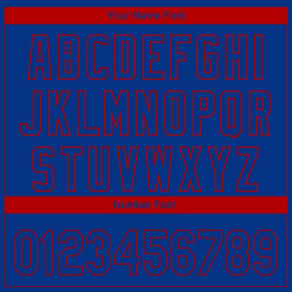 Custom Royal Red 3D Philadelphia City Edition Fade Fashion Authentic Baseball Jersey