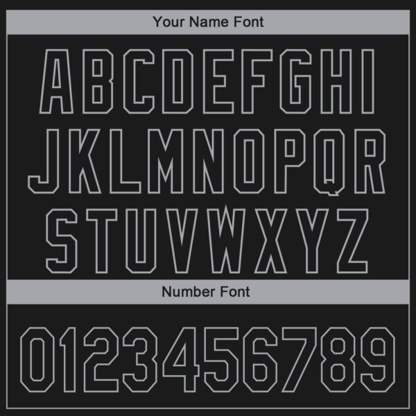 Custom Black-Gray 3D Los Angeles City Edition Fade Fashion Authentic Baseball Jersey