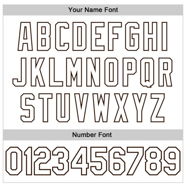 Custom White Brown 3D Pattern Design Beer Festival Authentic Baseball Jersey