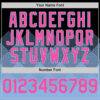 Custom Black Pink-Light Blue 3D Pattern Design Gradient Square Shapes Authentic Baseball Jersey