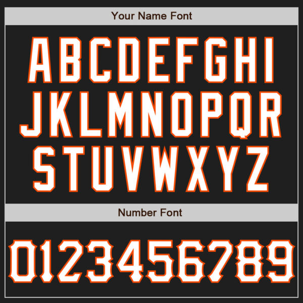 Custom Graffiti Pattern Black Kelly Green-Orange 3D Scratch Authentic Baseball Jersey