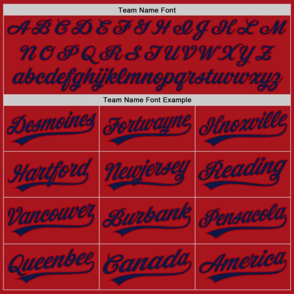 Custom Graffiti Pattern Navy-Red 3D Scratch Authentic Baseball Jersey