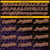 Custom Black Purple-Gold 3D Pattern Design Leopard Print Fade Fashion Authentic Baseball Jersey