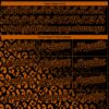 Custom Black Texas Orange 3D Pattern Design Leopard Print Fade Fashion Authentic Baseball Jersey