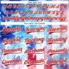 Custom White Red-Royal 3D American Flag Patriotic Authentic Baseball Jersey