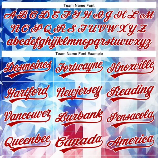 Custom White Red-Royal 3D American Flag Patriotic Authentic Baseball Jersey