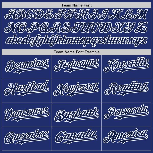 Custom Royal Gray-Navy Line Authentic Baseball Jersey