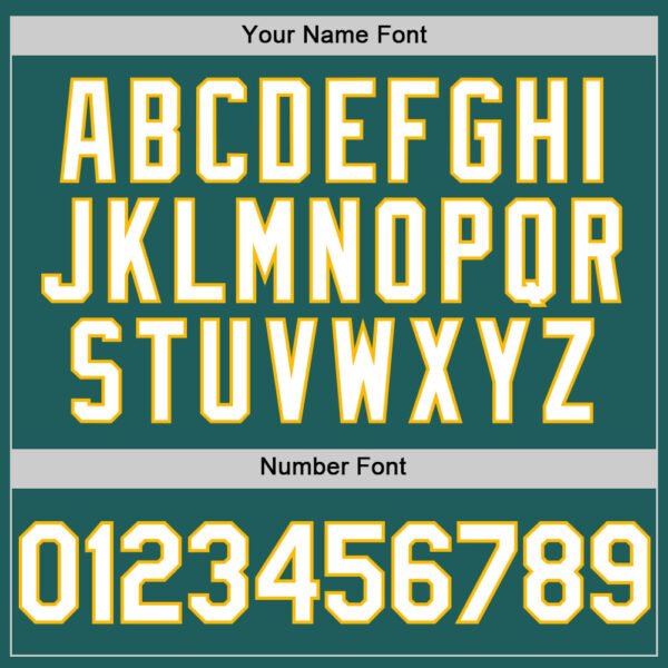 Custom Teal White-Gold Line Authentic Baseball Jersey