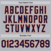 Custom Gray Navy-Orange Line Authentic Baseball Jersey